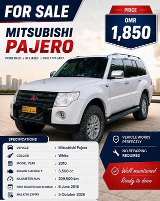 Mitsubishi Pajero 2010