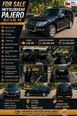 Mitsubishi Pajero 2016