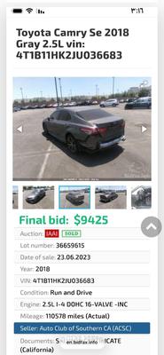 Toyota Camry 2018
