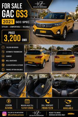 GAC GS3 2021