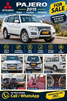 ميتسوبيشي باجيرو 2015