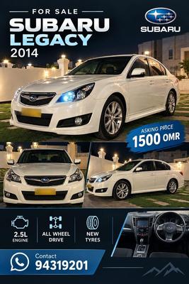 Subaru Legacy 2014