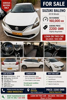 Suzuki Baleno 2018